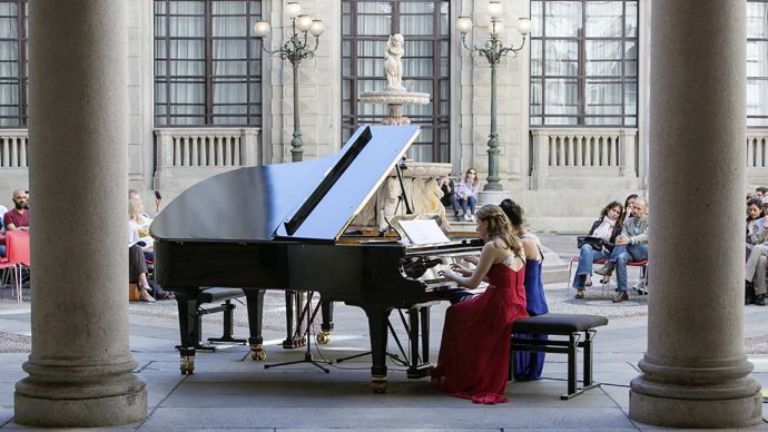 la musica di Piano City